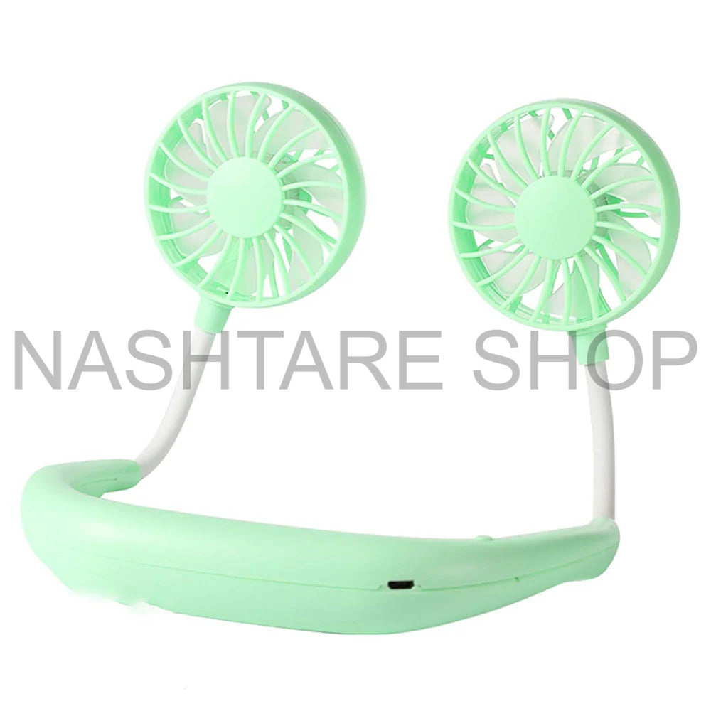 Neckband Fan With USB | مروحة حول الرقبة