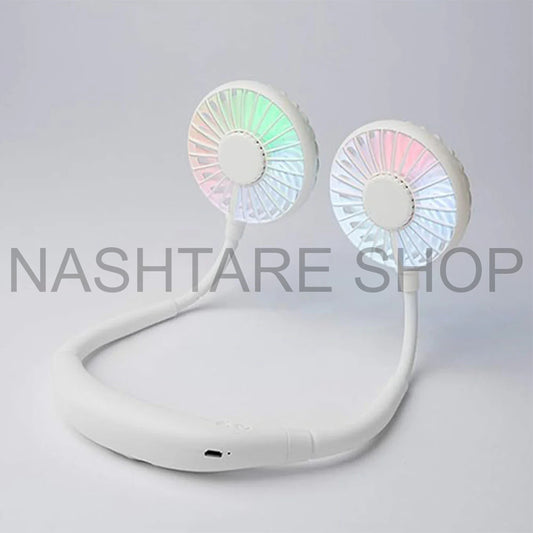 Neckband Fan With USB | مروحة حول الرقبة