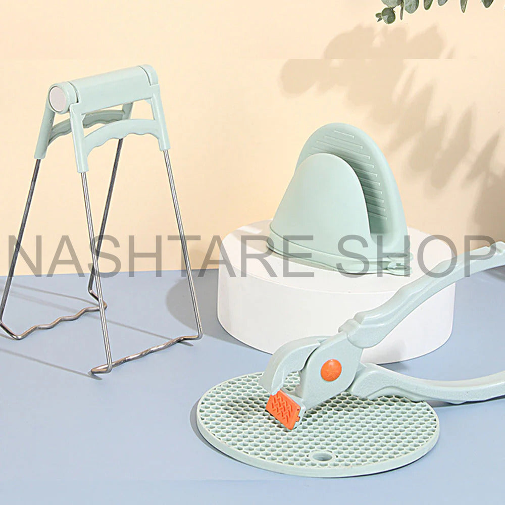 HeatSafe Kitchen Grip Set | طقم المطبخ الآمن للحرارة
